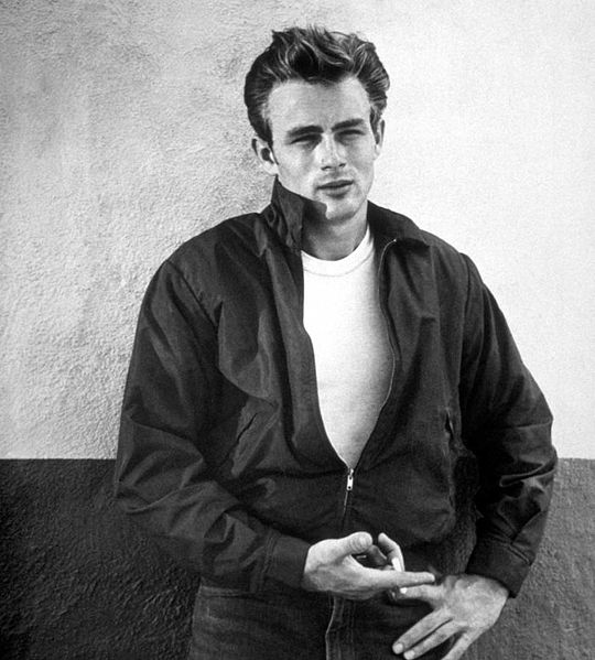 James Dean in Rebel Without a Cause