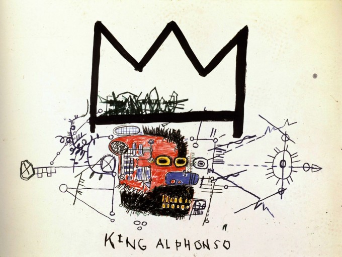 King Alphonso Jean-Michel-Basquiat