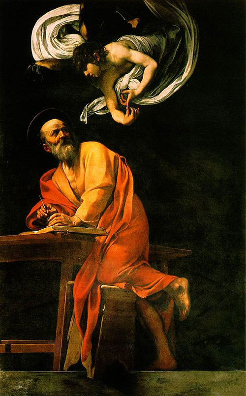 The Inspiration of Saint-Matthew