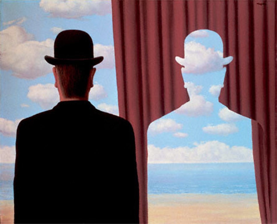 Decalcomanie (Rene Magritte, 1996)