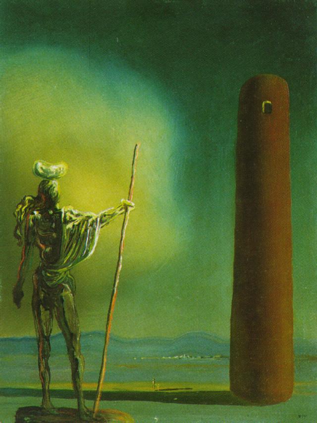 The Knight At The Tower (Salvador Dali, 1932)