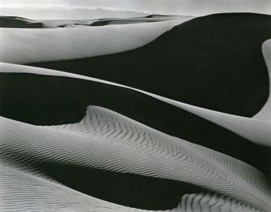 Dunes, Oceano (Edward Weston, 1936)