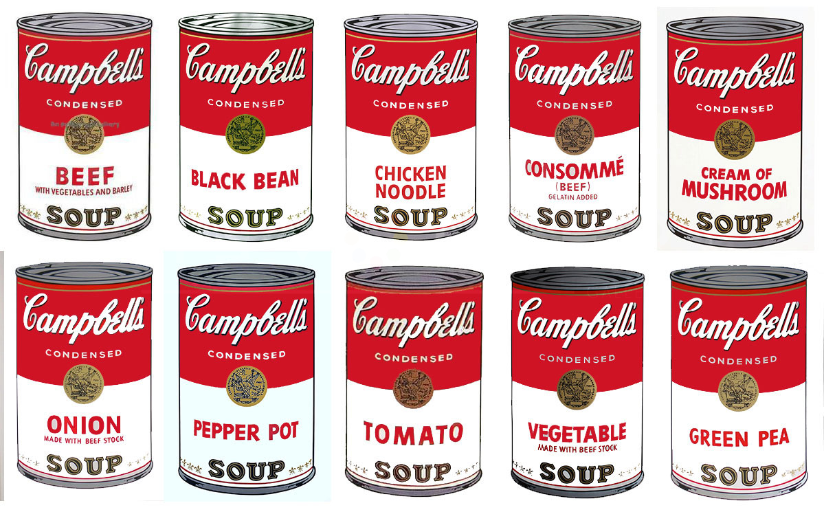 Campbell's Soup I Full Suite (Andy Warhol, 1968)