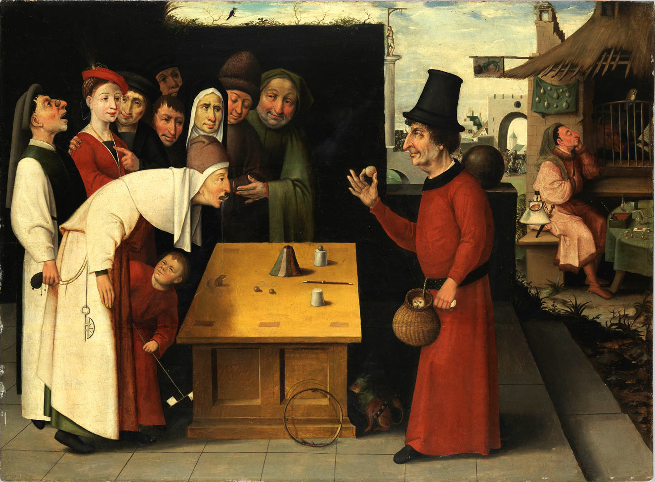 The Conjurer (School of Hieronymus Bosch, after 1500)