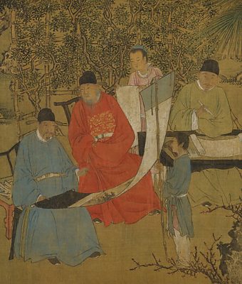 Elegant Gathering in the Apricot Garden (Xie Huan Ca. 1437)