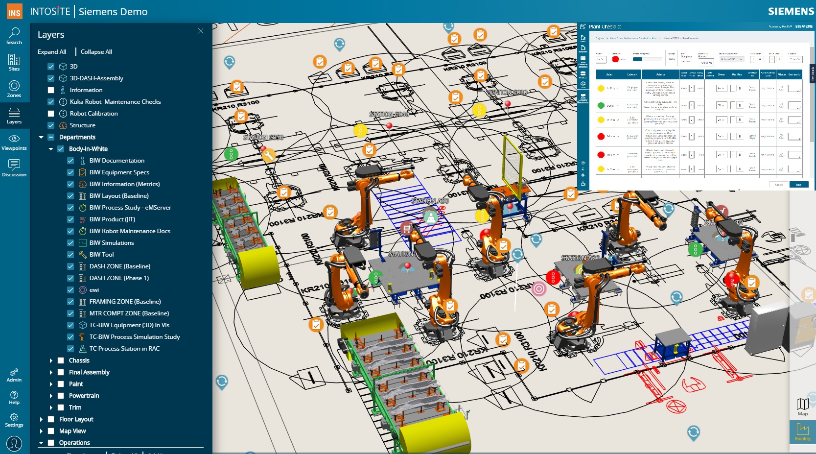 Intosite Automotive Factory Twin