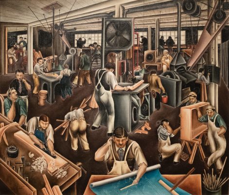 The Furniture Factory (Bumpei Usui, 1925)