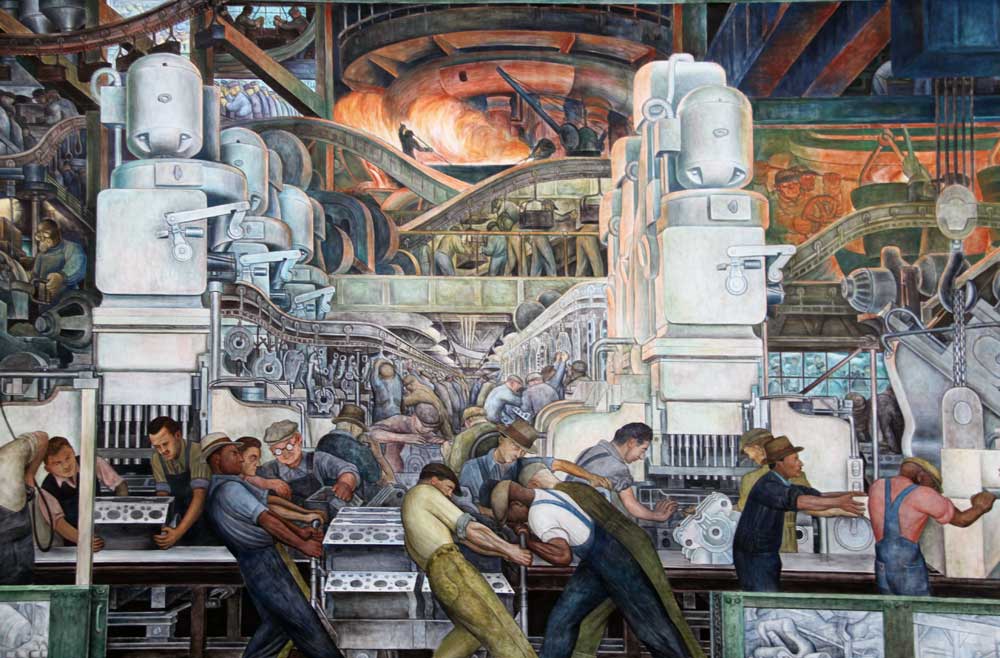 Detroit Industry (Diego Rivera, 1933)